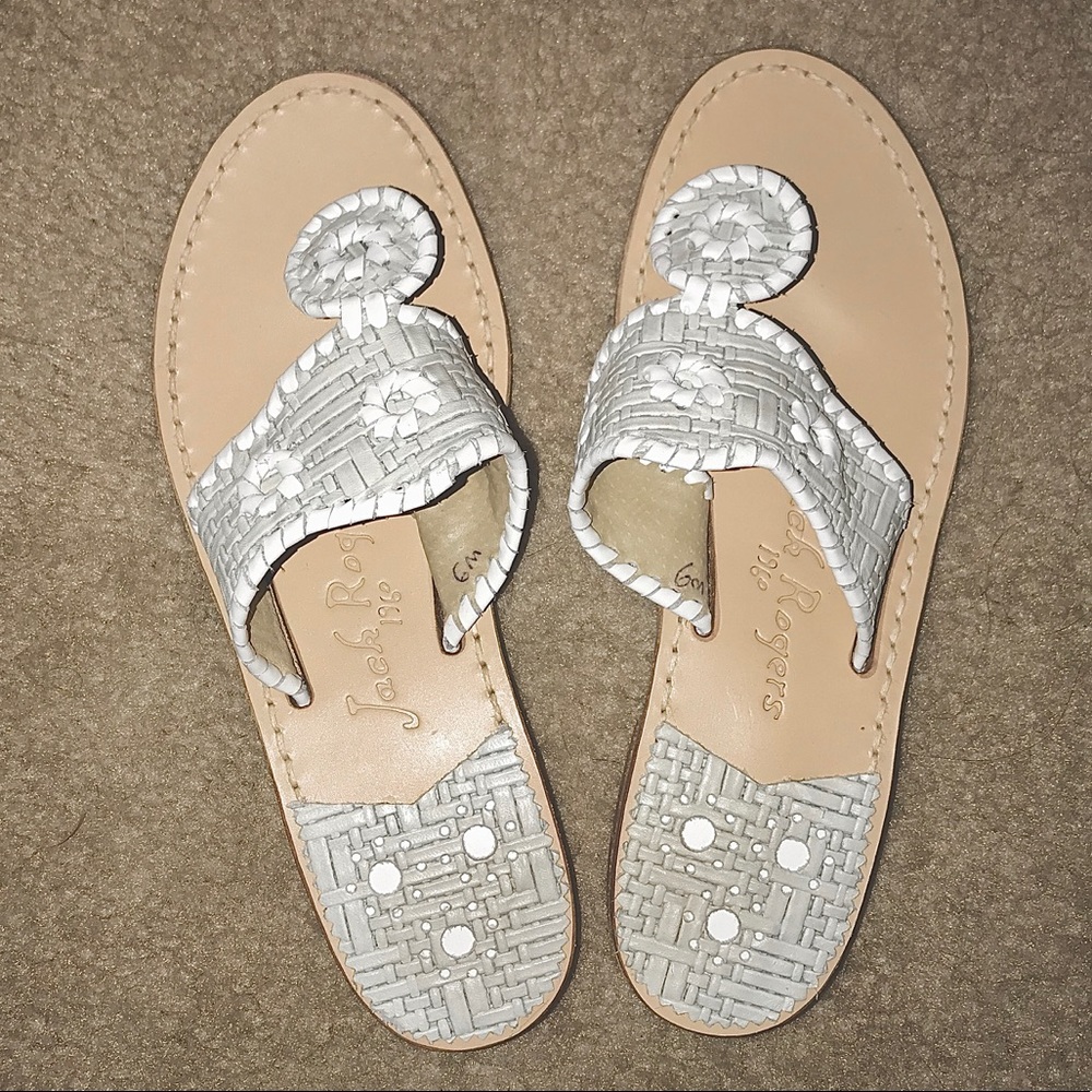 NEW! Exclusive Jack Rogers Fashion Two Tone Woven